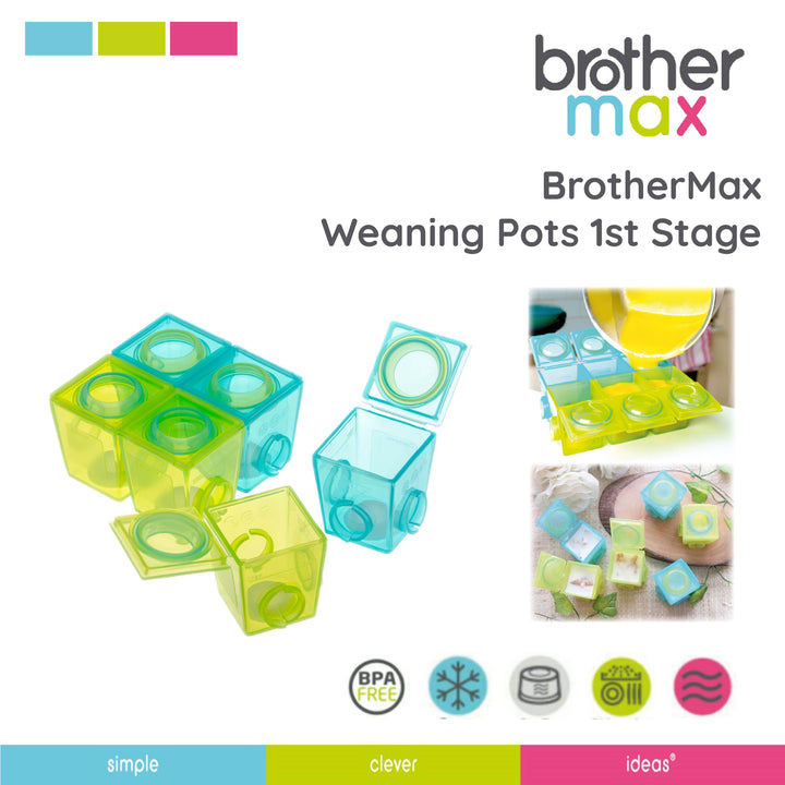 BrotherMax Weaning Pots
