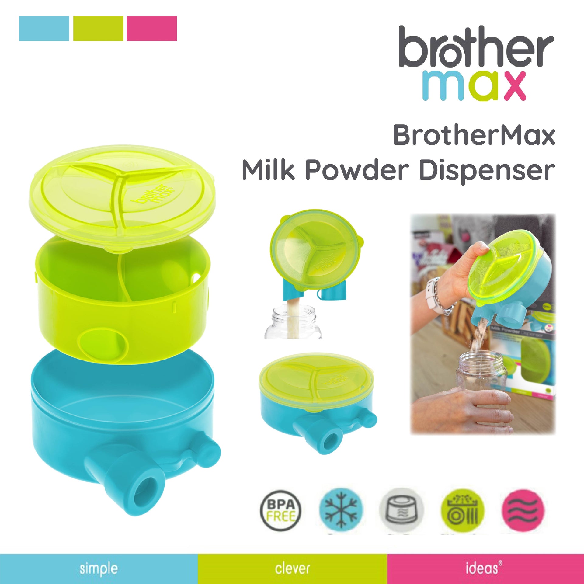 BrotherMax Milk Powder Dispenser