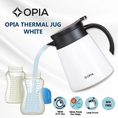 Opia Thermal Jug 800ml - Teko Termos Stainless Tahan Panas Dan Dingin