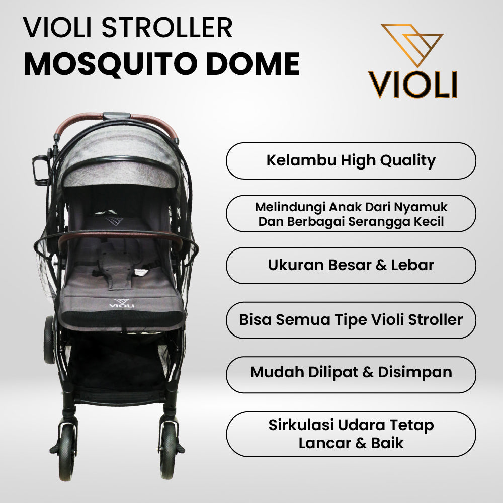 Kelambu Violi Stroller MOSQUITO DOME