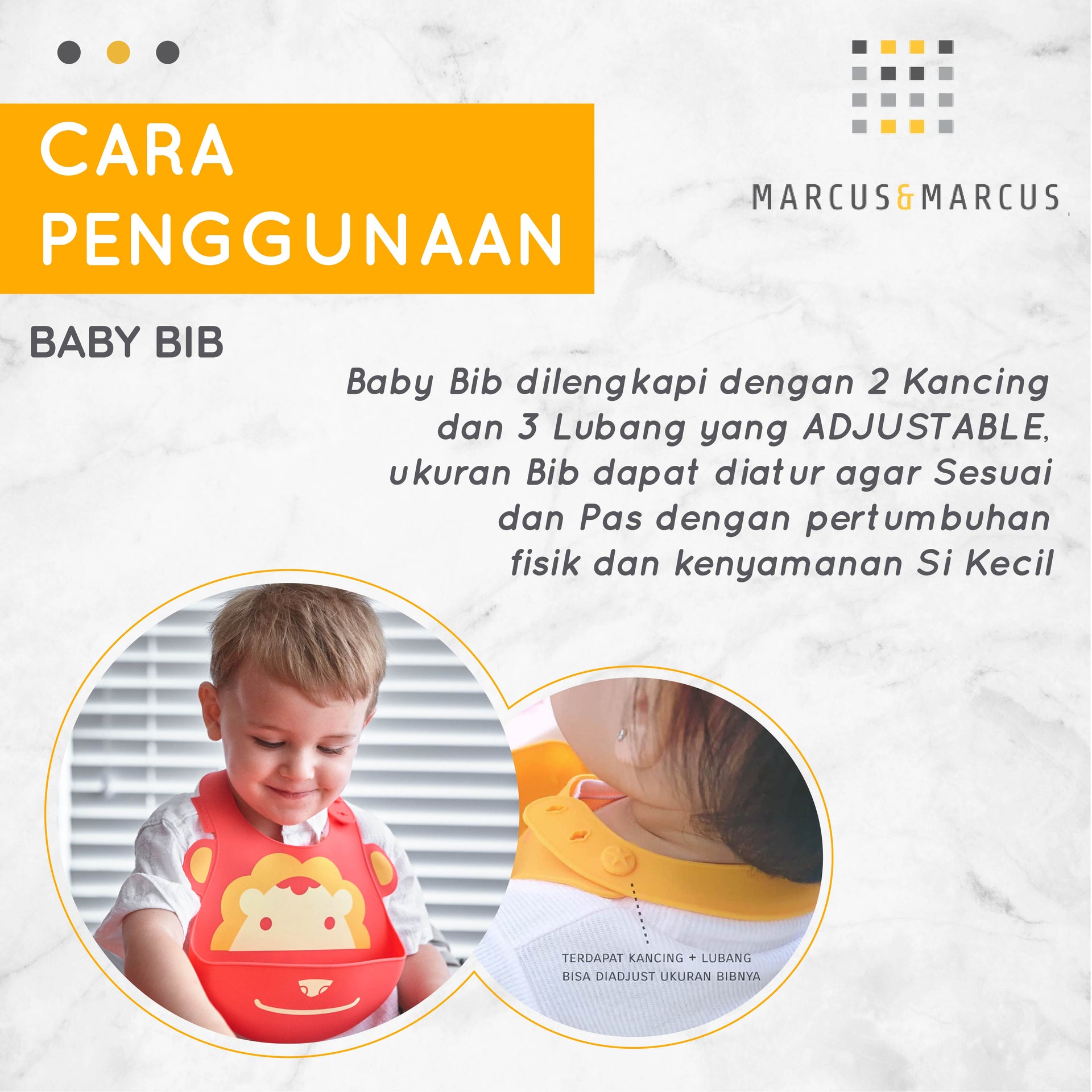 Marcus & Marcus Baby Bib