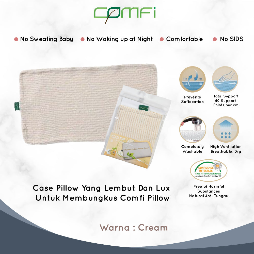 Comfi Replacement Case Kids Breathing Pillow – Sarung Bantal Anak