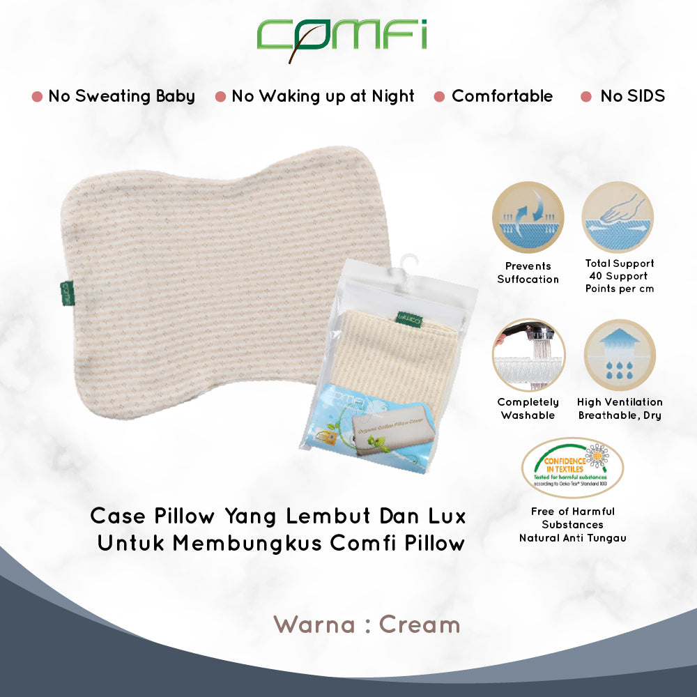Comfi Replacement Case Newborn Breathing Pillow – Sarung Bantal