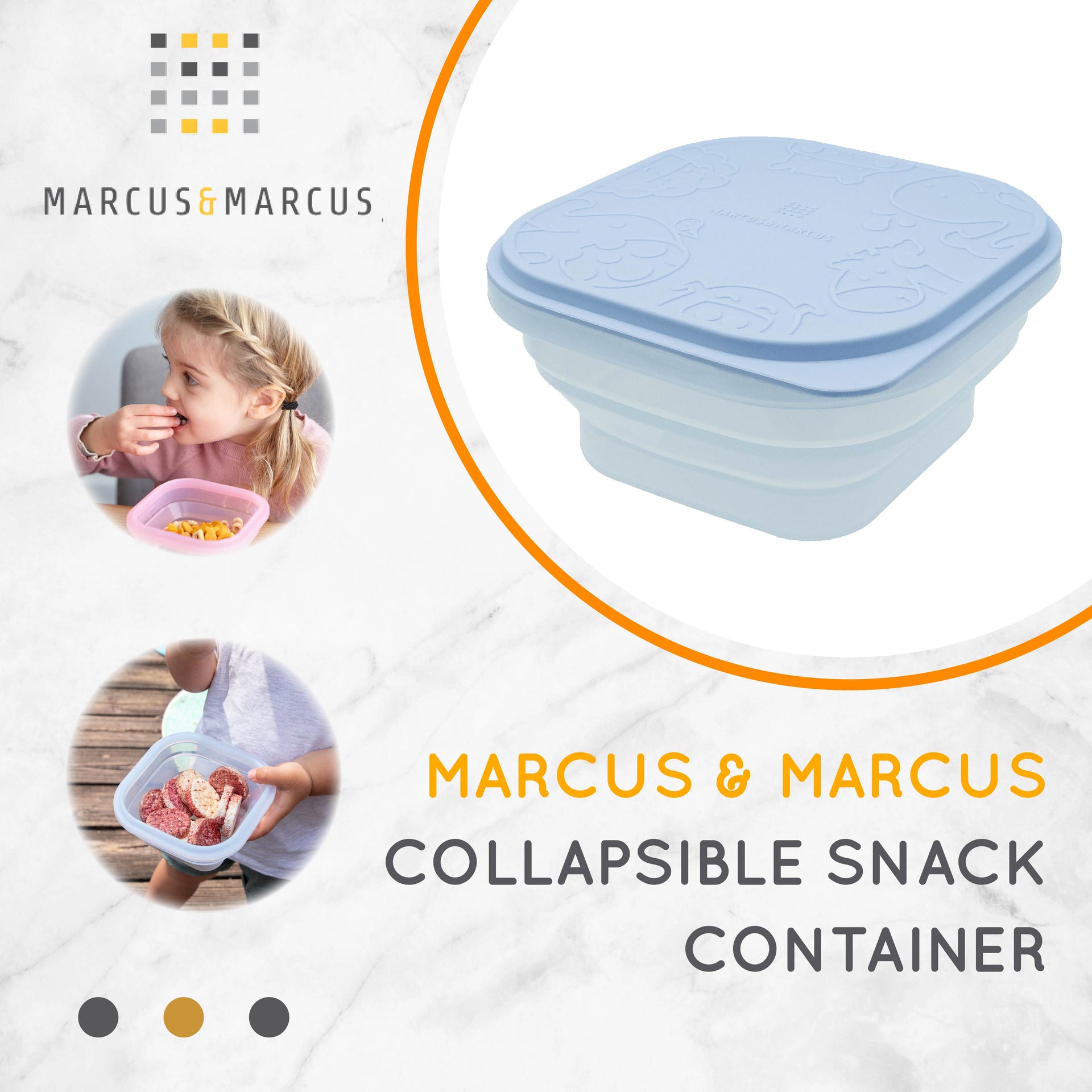 Marcus & Marcus Collapsible Snack Container