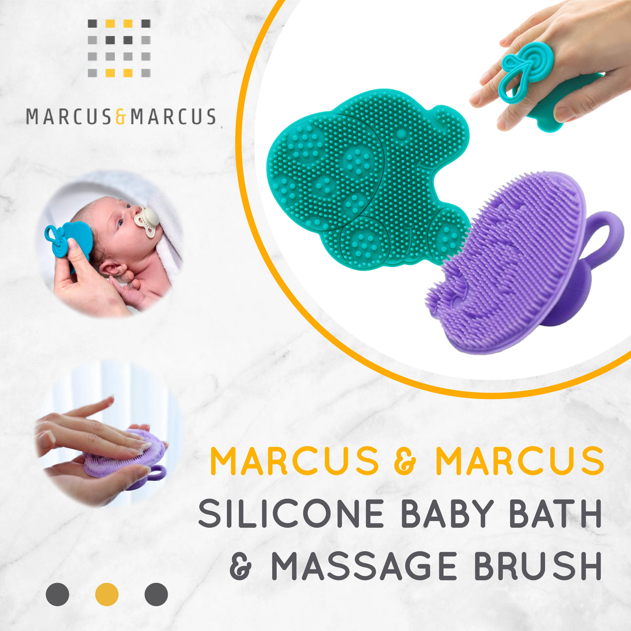 Marcus & Marcus Silicone Baby Bath 