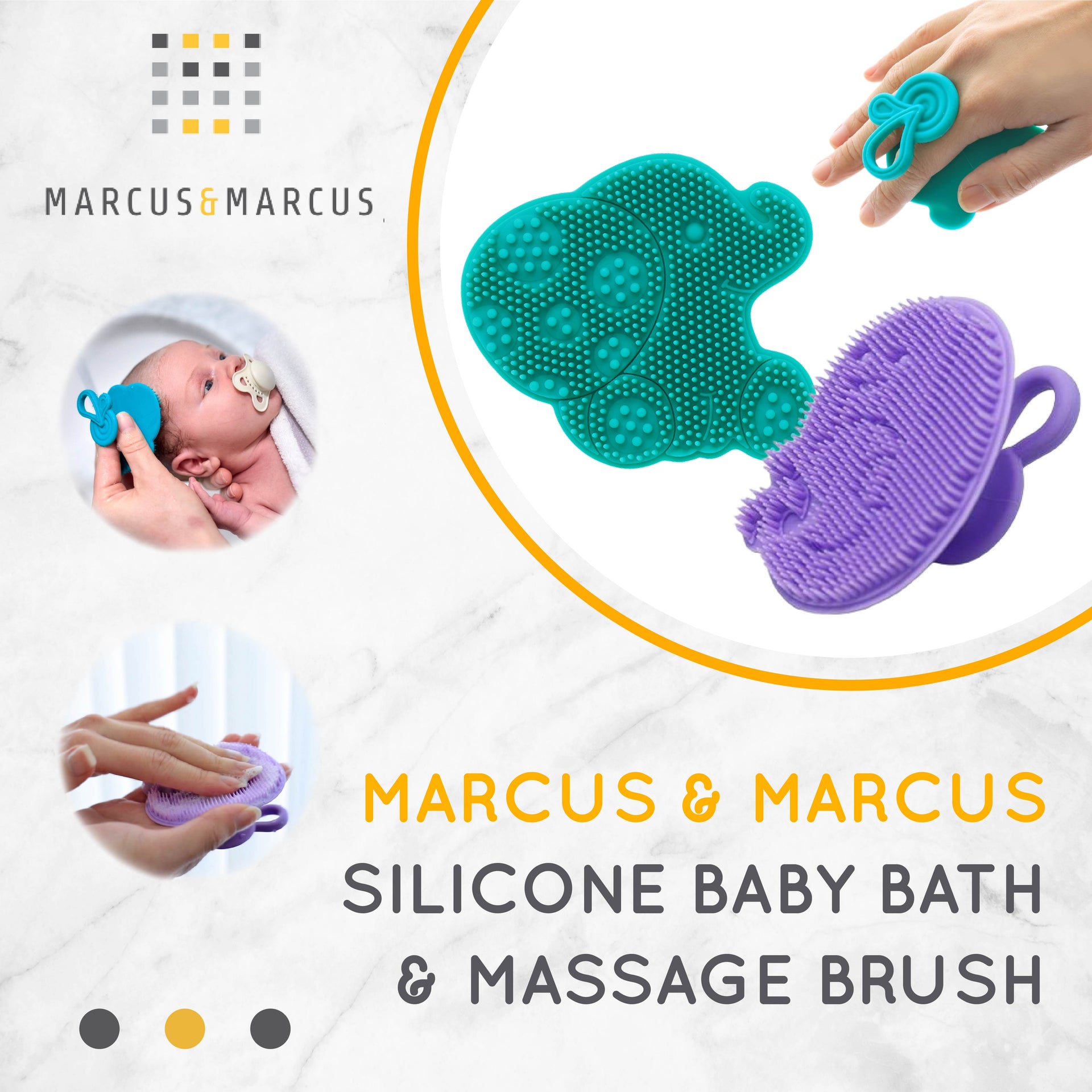 Marcus & Marcus Silicone Baby Bath 