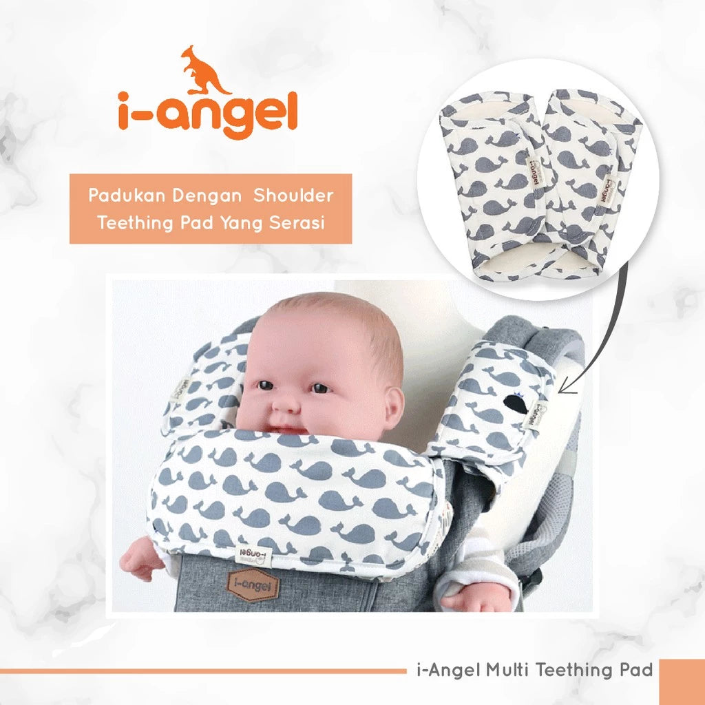 i-Angel Multi Teething Pad – Aksesoris Kain Bib Gendongan Hipseat