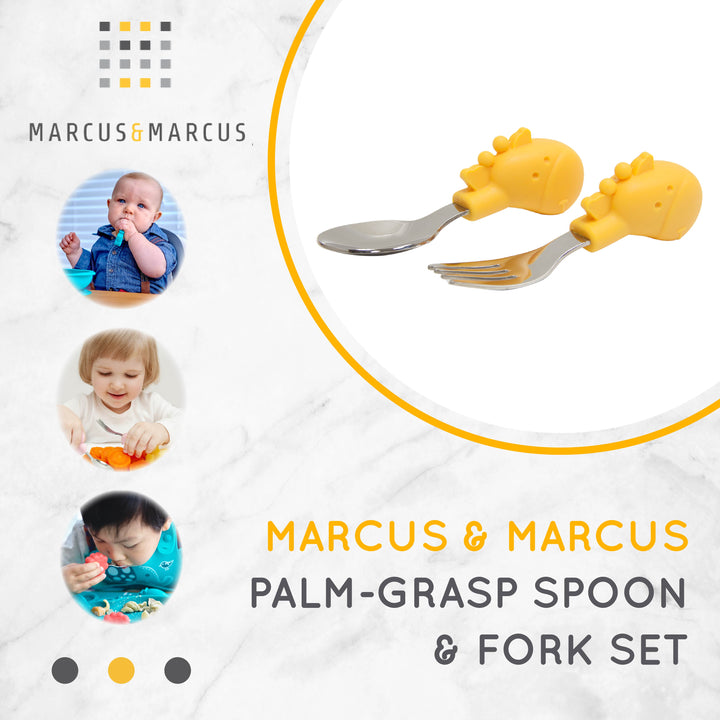 Marcus & Marcus Palm Grasp Spoon & Fork Set 