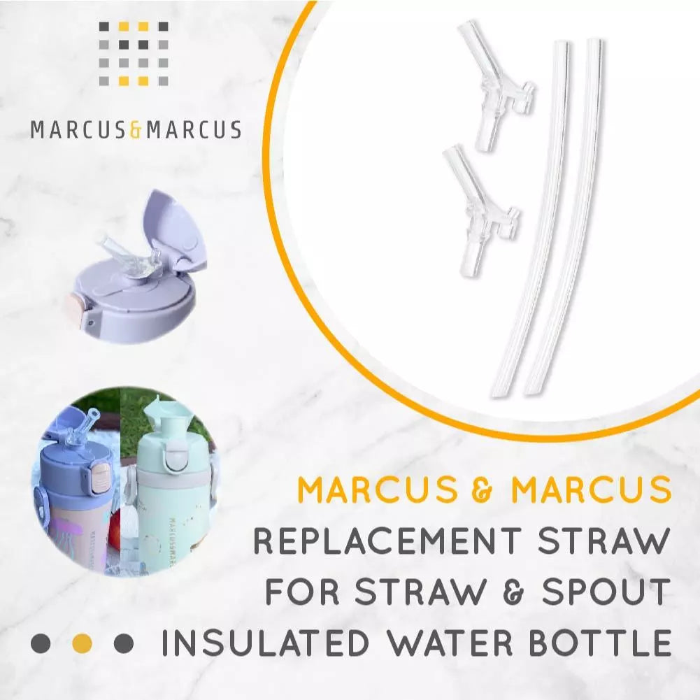 Marcus & Marcus Replacement Straw & Spout Insulated Water Bottle