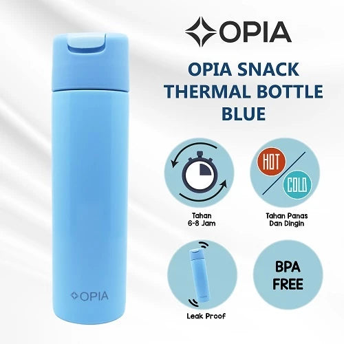 Opia Snack Thermal Bottle 380ml - Tumblr Stainless tahan panas dan dingin