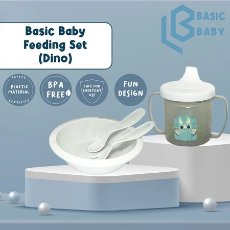 Basic Baby Feeding Set: - Alat Makan MPASI Bayi Set