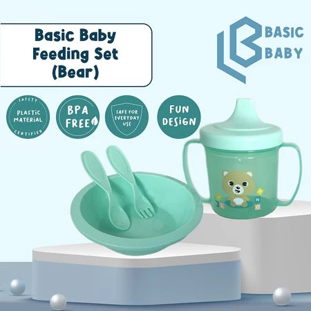 Basic Baby Feeding Set: - Alat Makan MPASI Bayi Set