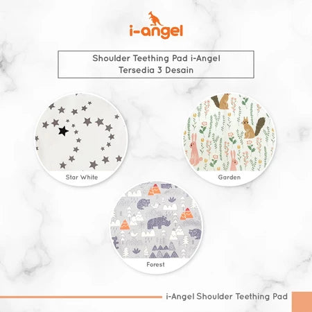 i-Angel Shoulder Teething Pad - Aksesoris Kain Bib Gendongan Hipseat